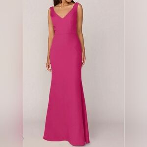 Revelry Pink V-Neck Sleeveless Maxi Dress...SIZE:16